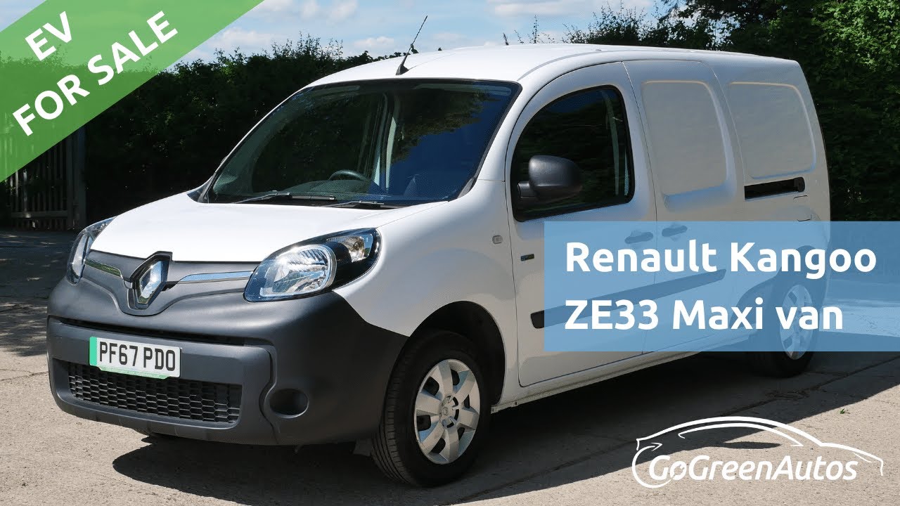 SOLD: 2018 Renault Kangoo Maxi i ZE33 electric van