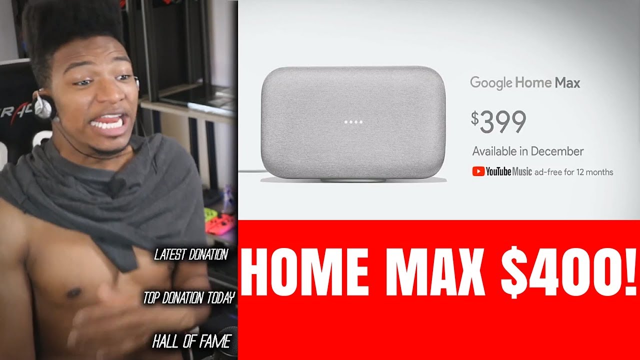 ETIKA REACTS TO $400 GOOGLE HOME!!! [ETIKA STREAM HIGHLIGHTS]