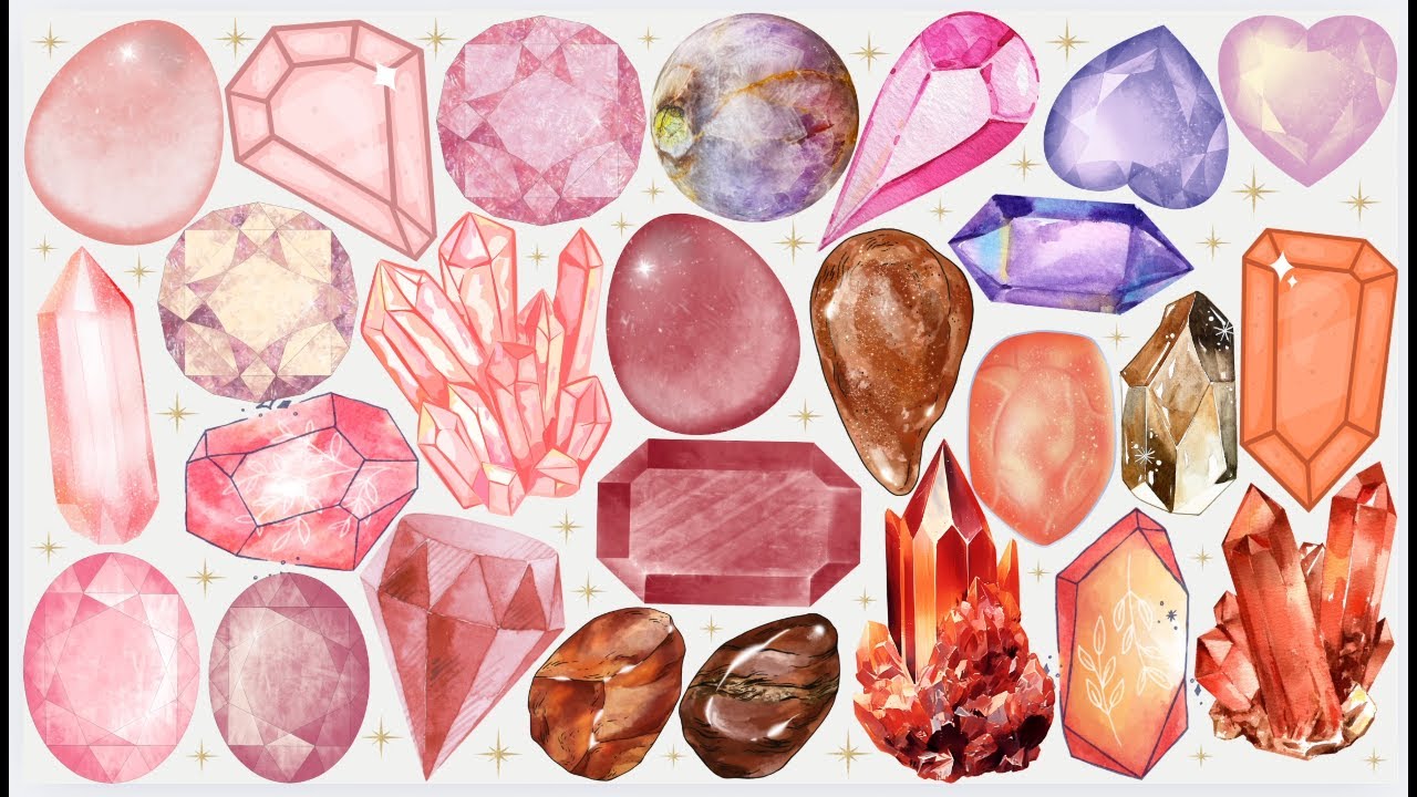 Organizing Digital Stickers | Ambient Music | Fire Sound | Mouse Click Sound | #relaxing #art #asmr