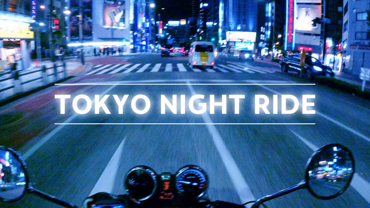 TOKYO NIGHT RIDE - IKEBUKURO→ NIHONBASHI - | Pure Exhaust Sound | CB400SF [4K]