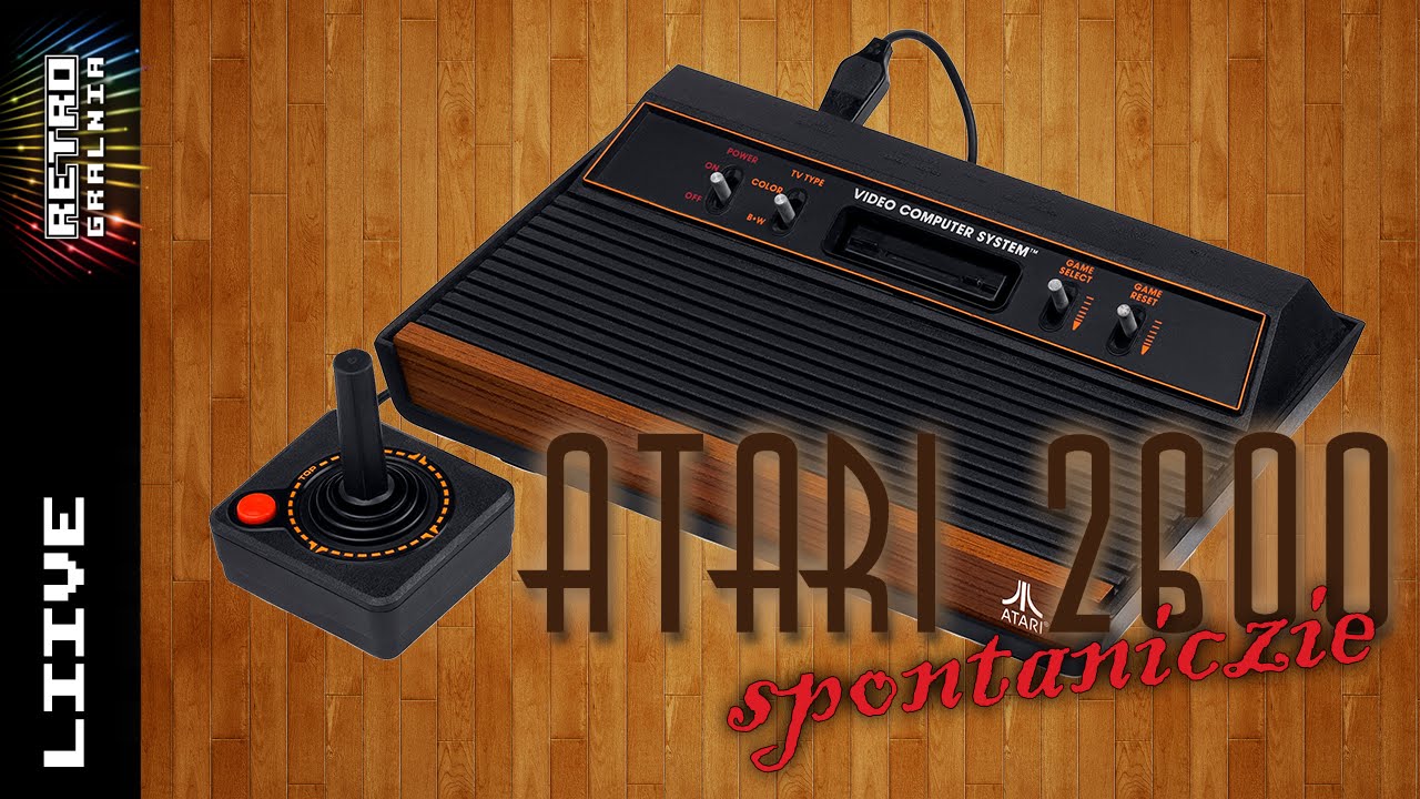 [Live] Spontaniczny Live Atari 2600 - Stara Konsola - Retro Gry