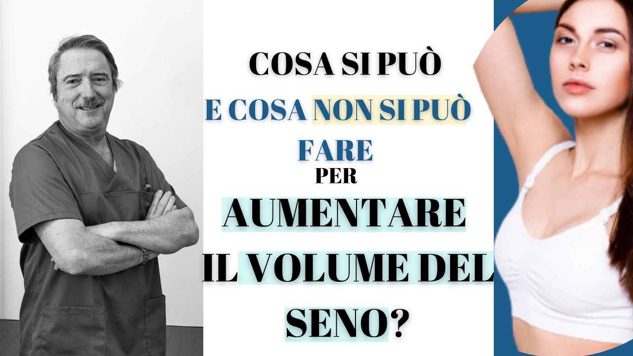 Aumentare il VOLUME del SENO senza protesi... È possibile?