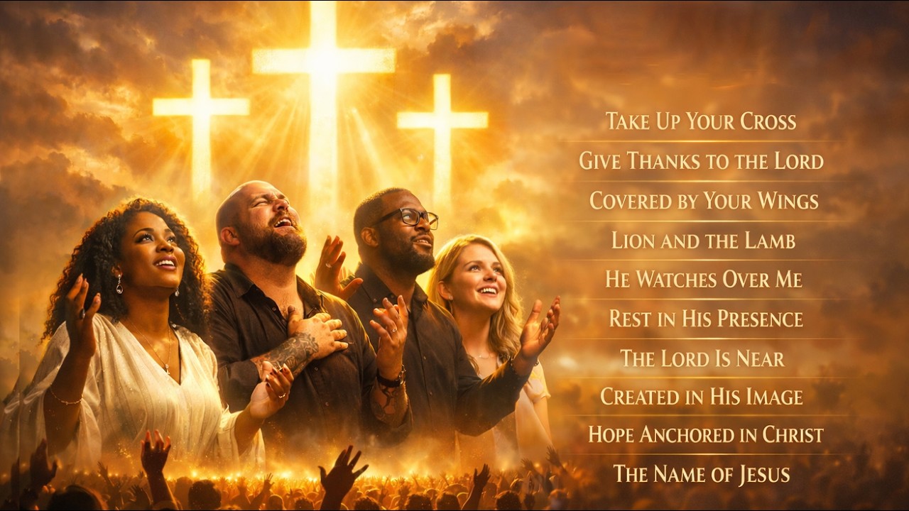 NONSTOP GOSPEL WORSHIP 2026 🙏 | Lion and the Lamb • The Name of Jesus • Hope Anchored in Christ