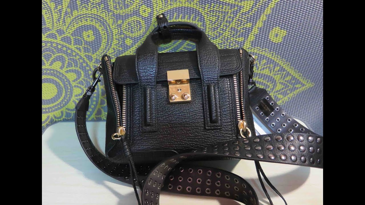 NO.4 3.1 Phillip Lim Pashli Mini Satchel ＆ Rebecca Minkoff 包包背帶＋太陽眼鏡套開箱｜Oh Alice