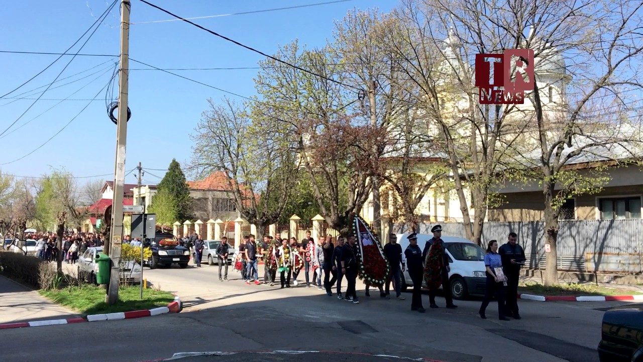 POLIȚISTUL IMPLICAT ÎN ACCIDENTUL DE VINEREA TRECUTĂ A FOST ÎNMORMÂNTAT