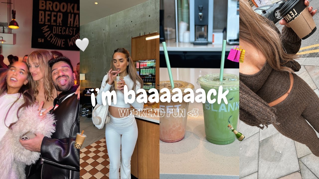 I'M BAAAAACK | weekly vlog