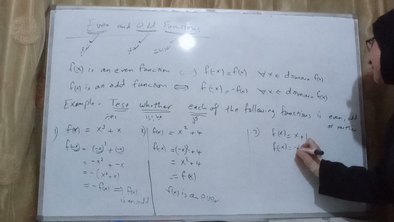الاقتران الزوجي و الفردي و الاقتران الواحد لواحد و اقتران النظير