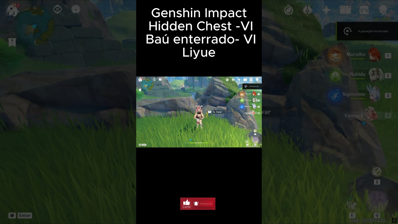 Genshin Impact Hidden Chest- VI / Ba&uacute; enterrado - VI - Liyue  #genshinimpact