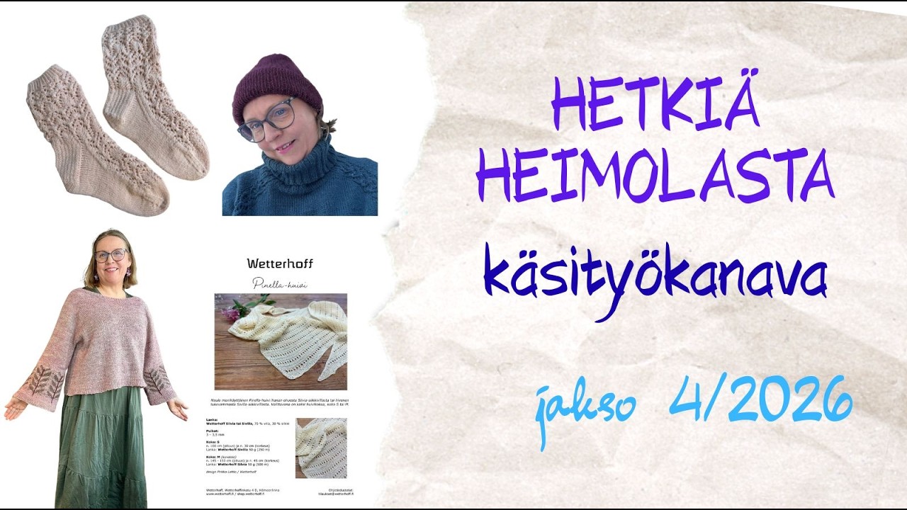 Valmistuneita käsitöitä, Luovan ostoksia ja Händin ennakkotietoa