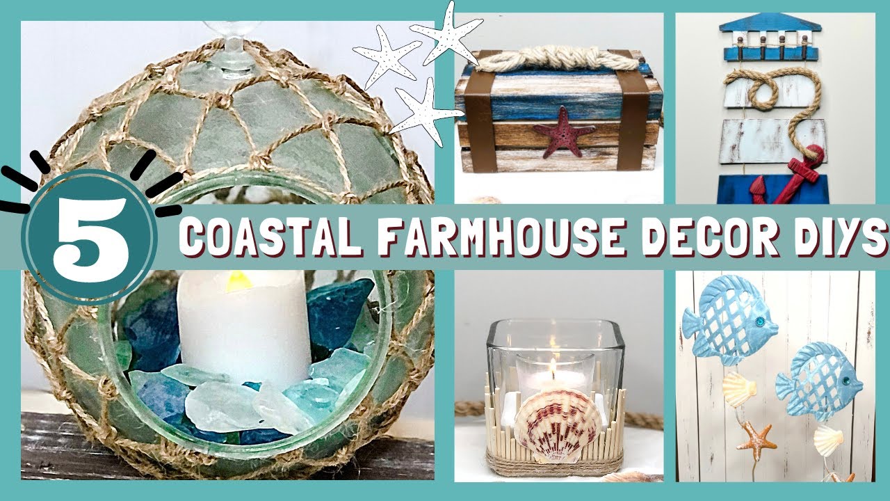 MUST TRY DOLLAR TREE NAUTICAL 2022 DIYS | NEW SHORE DIY DECOR 2022 | NEW DOLLAR TREE NAUTICAL DIYS