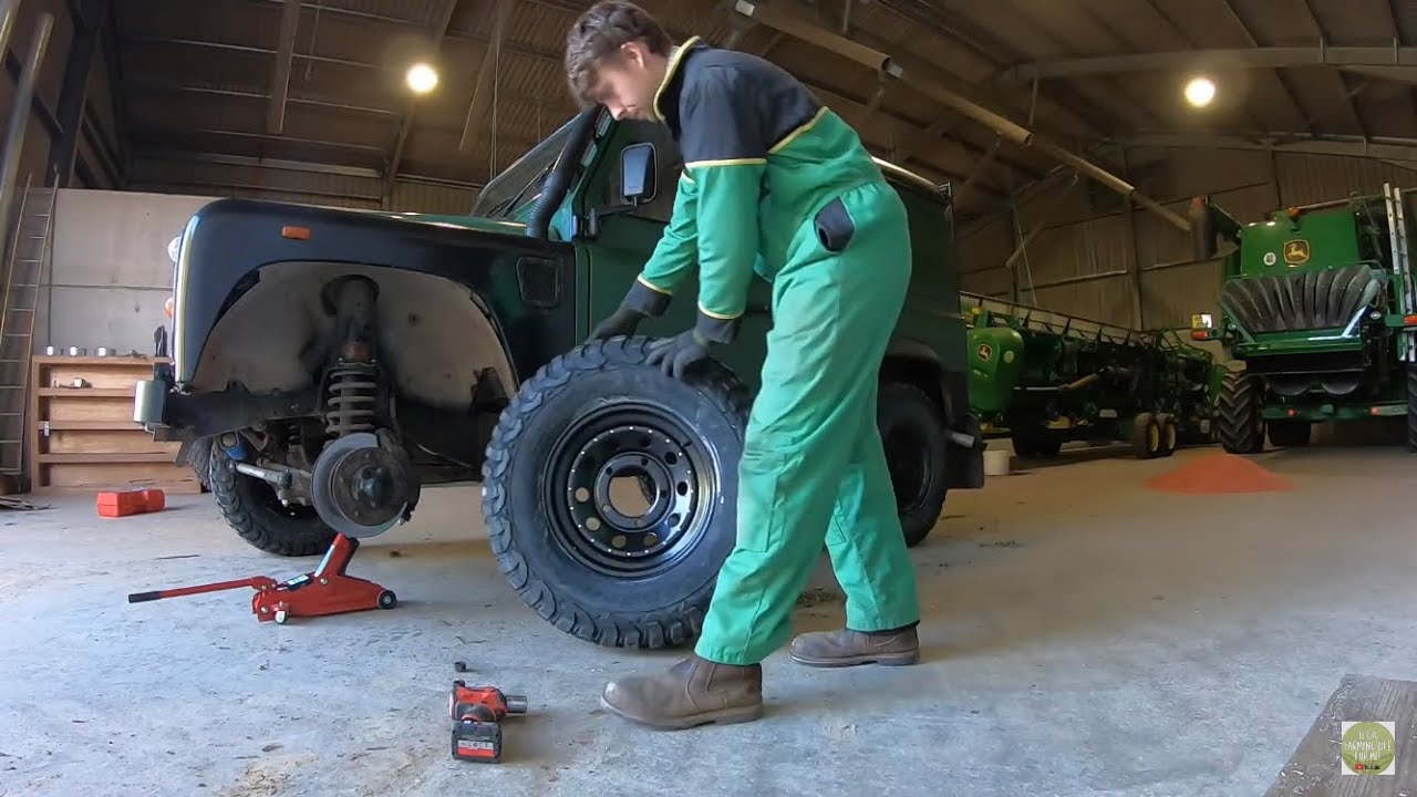 New Wheels On The Defender!