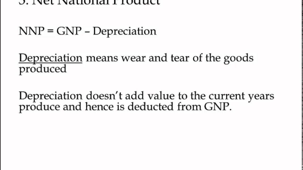 Introduction to concepts of National Income