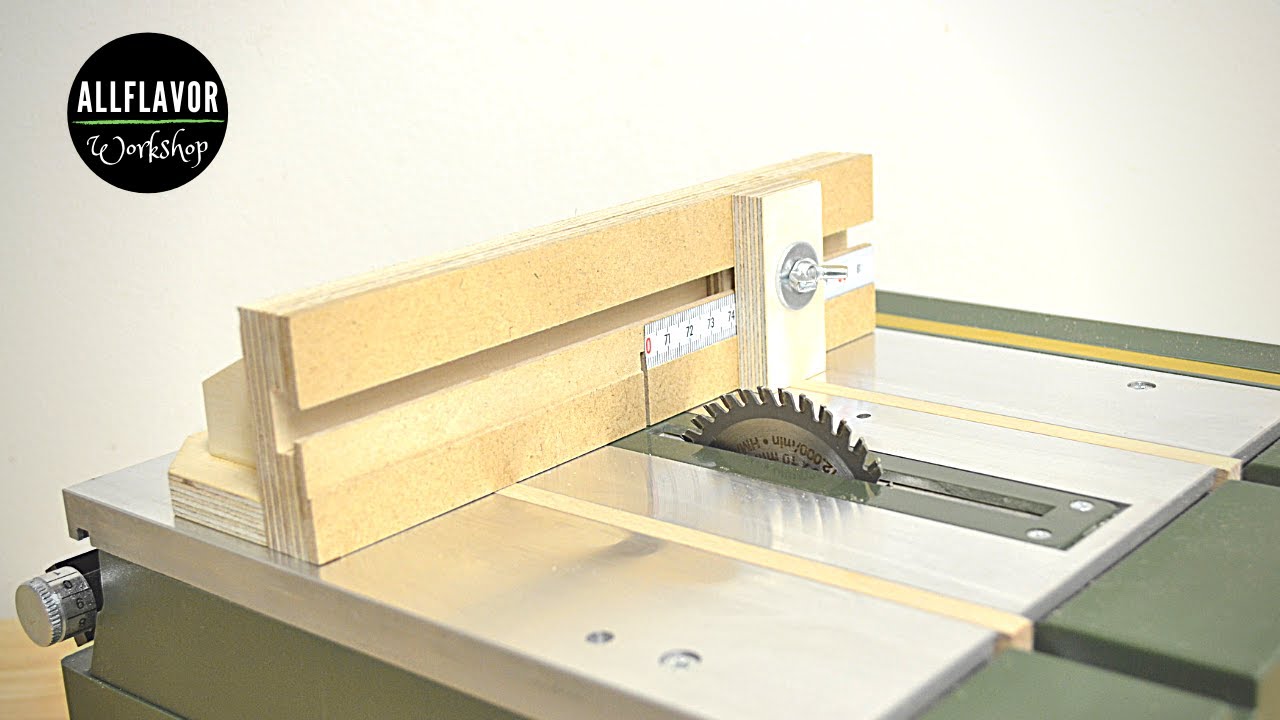 DIY Table Saw Sled | Small Table Saw Sled