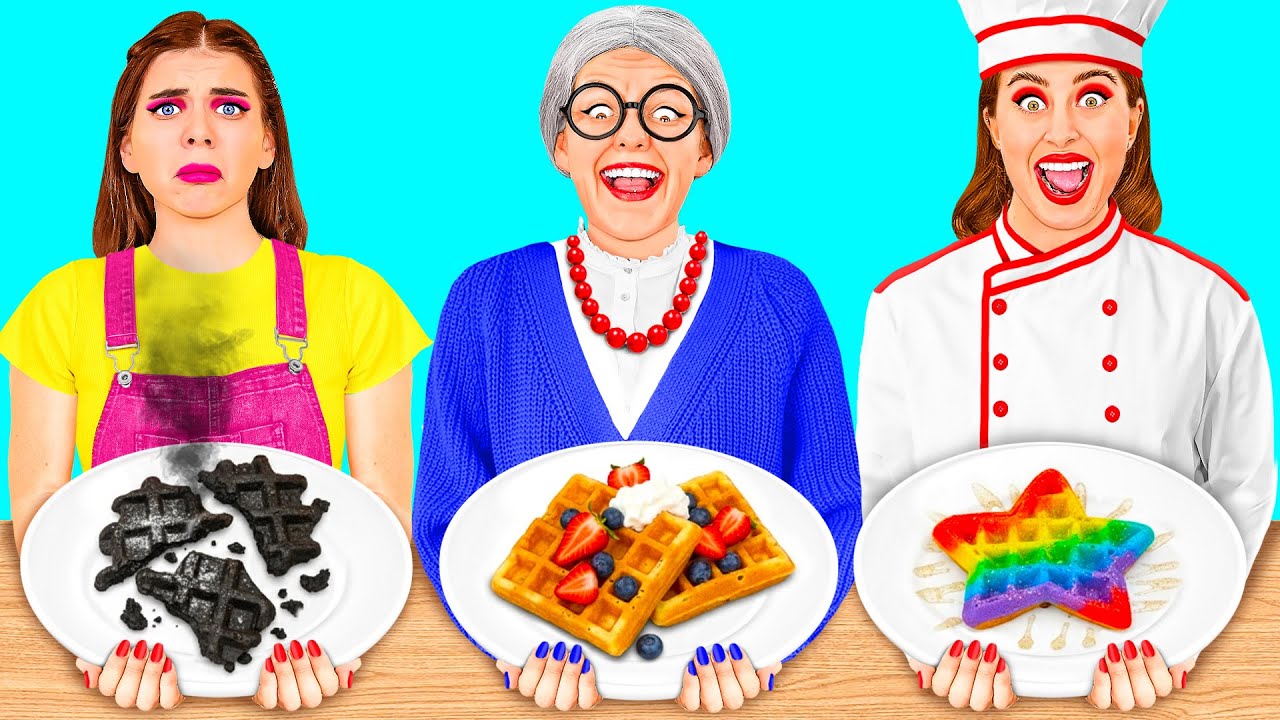 Кулинарный Челлендж: Я против Бабушки | Эпичные Кулинарные Лайфхаки от TeenTeam Challenge