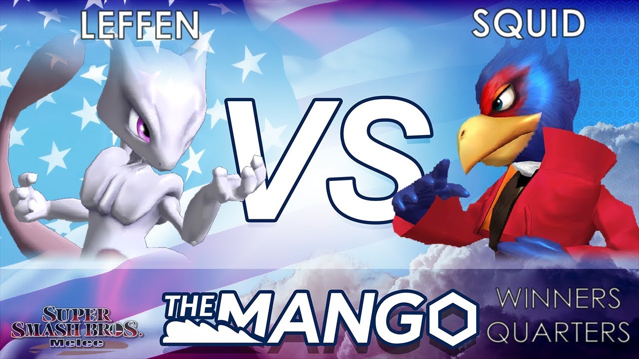 The Mango - TSM | Leffen (Mewtwo) VS Squid (Falco) - SSBM Top 64 Winners Quarters