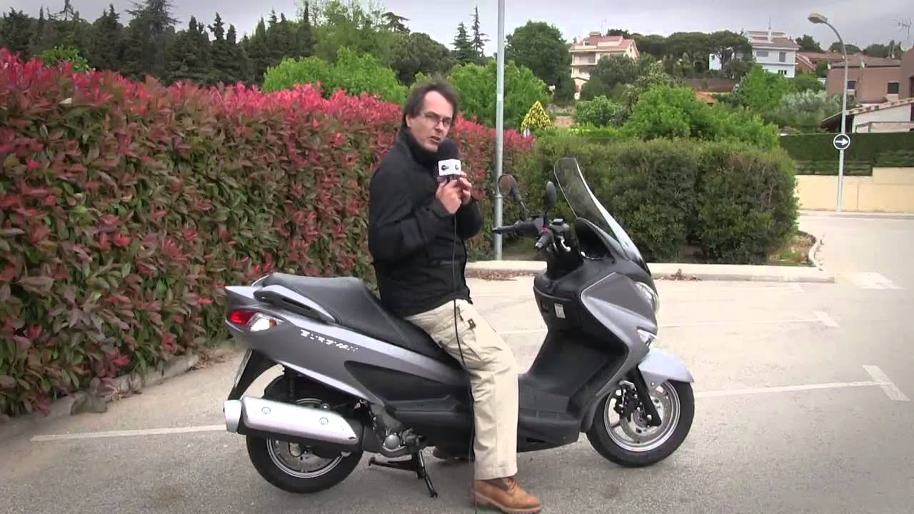 Motos Garage Tv : Test Suzuki Burgman 125