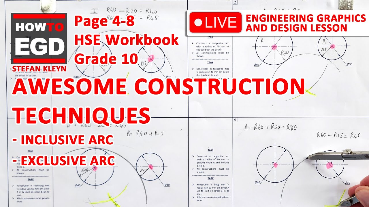 Inclusive and Exclusive Tangential Arc - HSE | Page 4-8 | Grade 10