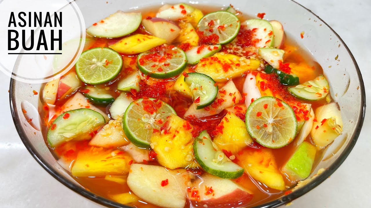 ASINAN BUAH SEGAR DAN MANTAP | ASINAN BUAH BOGOR WAJIB DICOBA