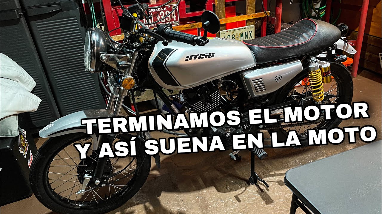 TERMINAMOS EL MOTOR Y ASÍ SUENA LA MOTO || SINALOA STANG