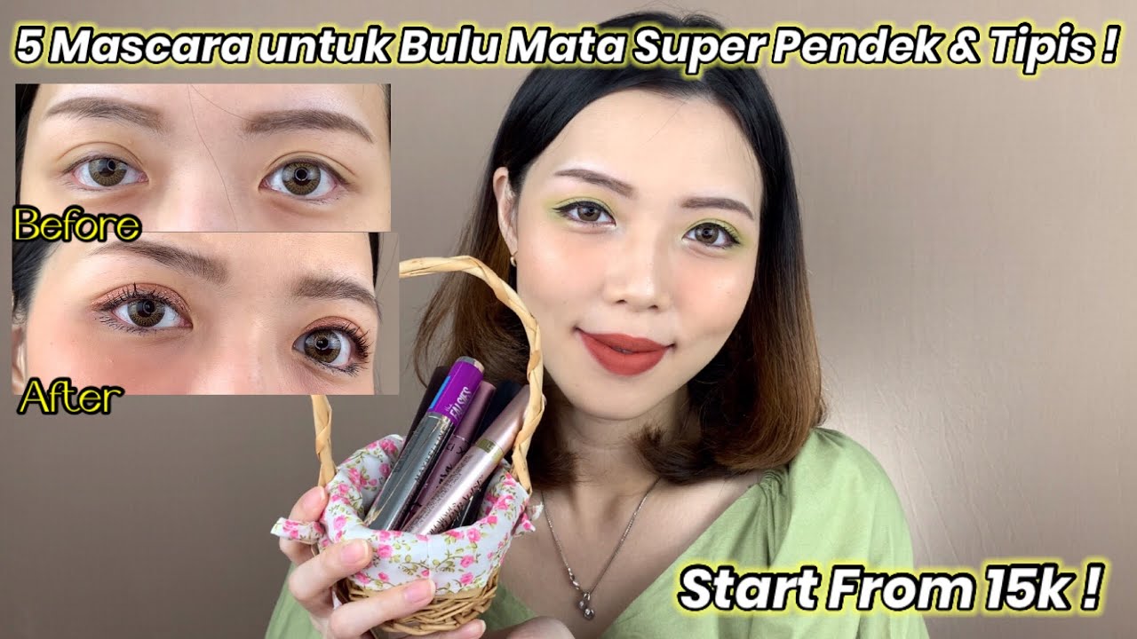 5 Rekomendari Maskara untuk Bulu Mata Super Tipis, Pendek dan Turun Start From 15k ! Sylvia Yacobus