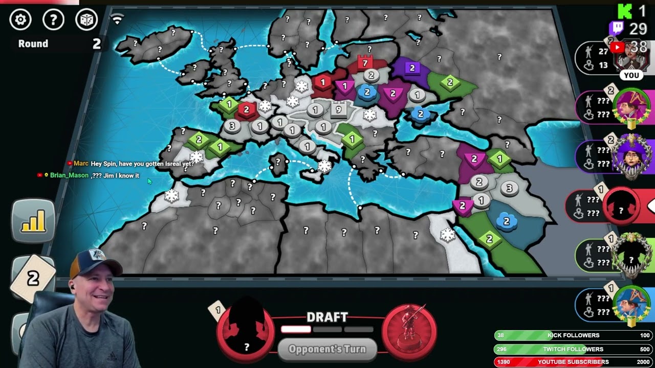 Overwhelm the board on Europe Advanced! meta settings | Risk: Global Domination