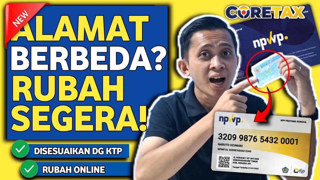Как изменить свой адрес NPWP онлайн в 2025 году | Легко и быстро