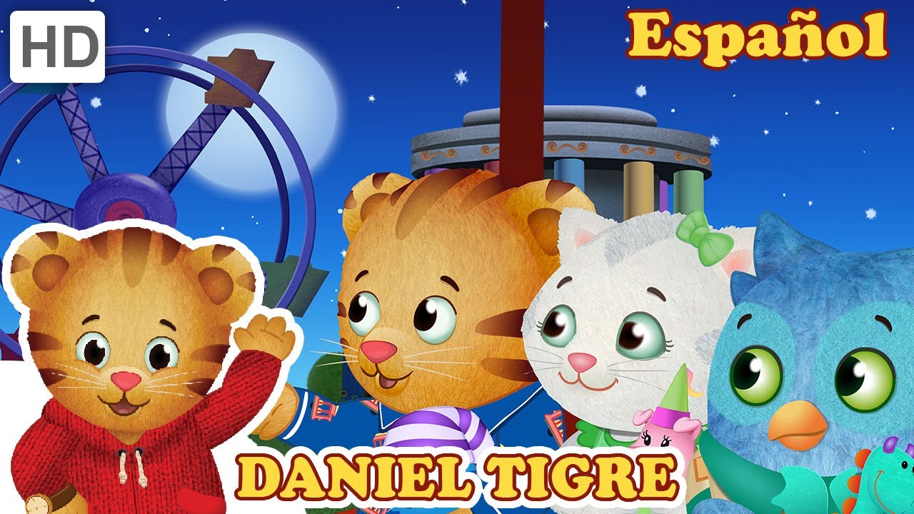 Daniel Tigre en Espa&ntilde;ol 🌙😴 Noche en el vecindario (Episodios Completos)