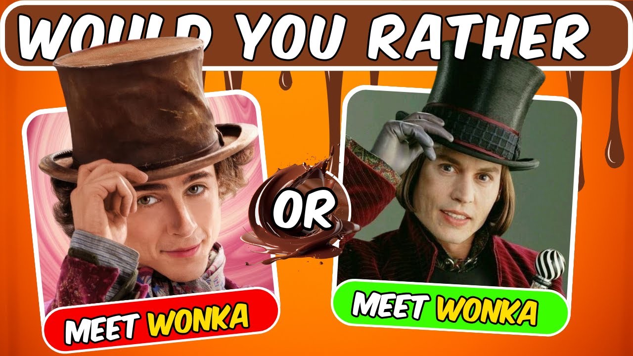 Would You Rather...Wonka Edition!🍫🎫