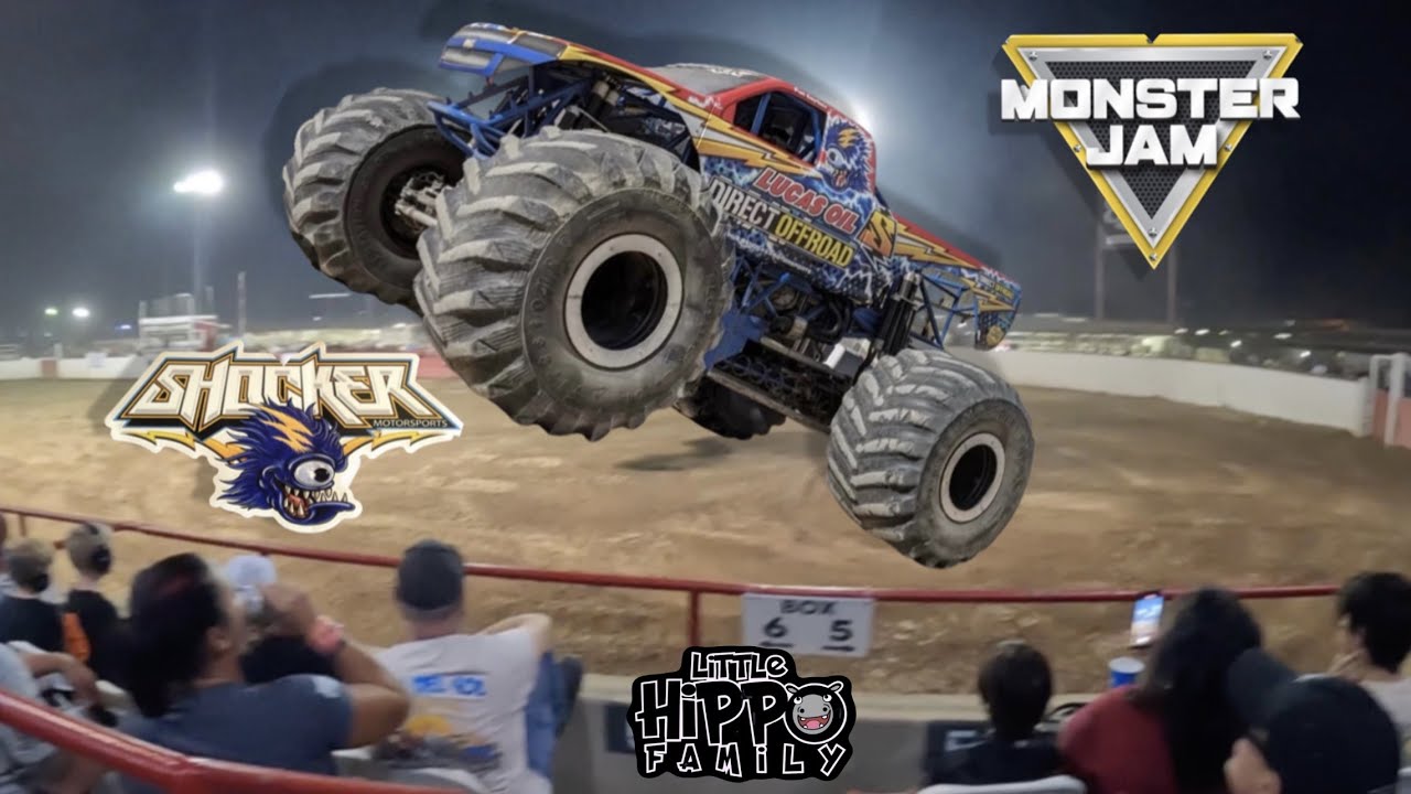 MONSTER JAM 2022 | MONSTER TRUCK CRASH | KERN COUNTY FAIR | BAKERSFIELD CA | LITTLE HIPPO FAMILY.