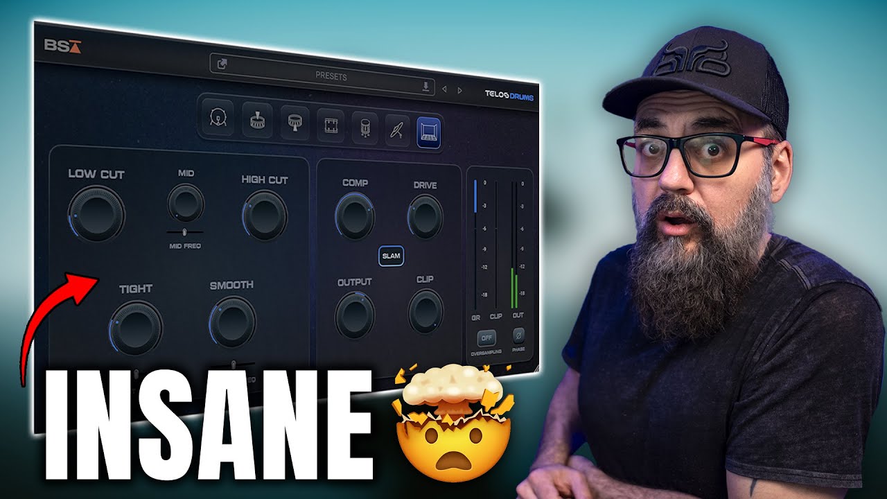 The SECRET Weapon for DRUM MIXING? - Telos Drums by BSA
