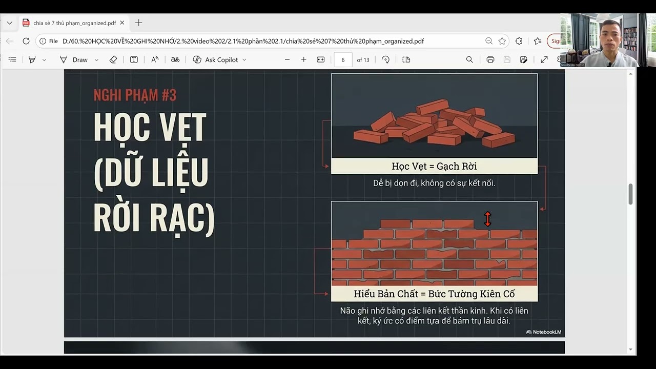 VỀ 7 THỦ PHẠM KHIẾN BẠN HỌC TRƯỚC QUÊN SAU VÀ CÁCH ĐẢO NGƯỢC