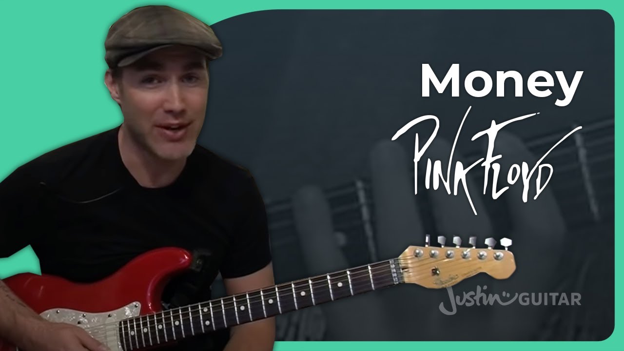 Как играть Money группы Pink Floyd | Урок игры на гитаре