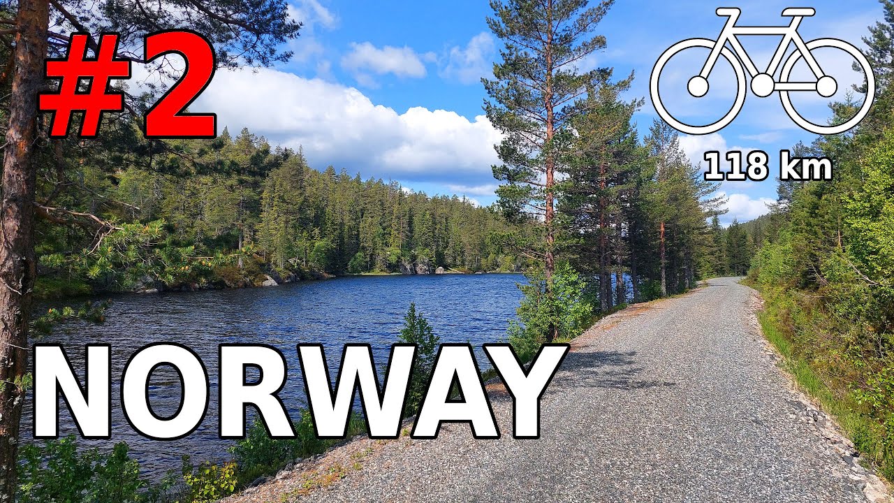 #2. Cycling in Norway | Scenic 118km POV | Kongsberg → Skrimfjella → Notodden → Follsjå → Kongsberg.