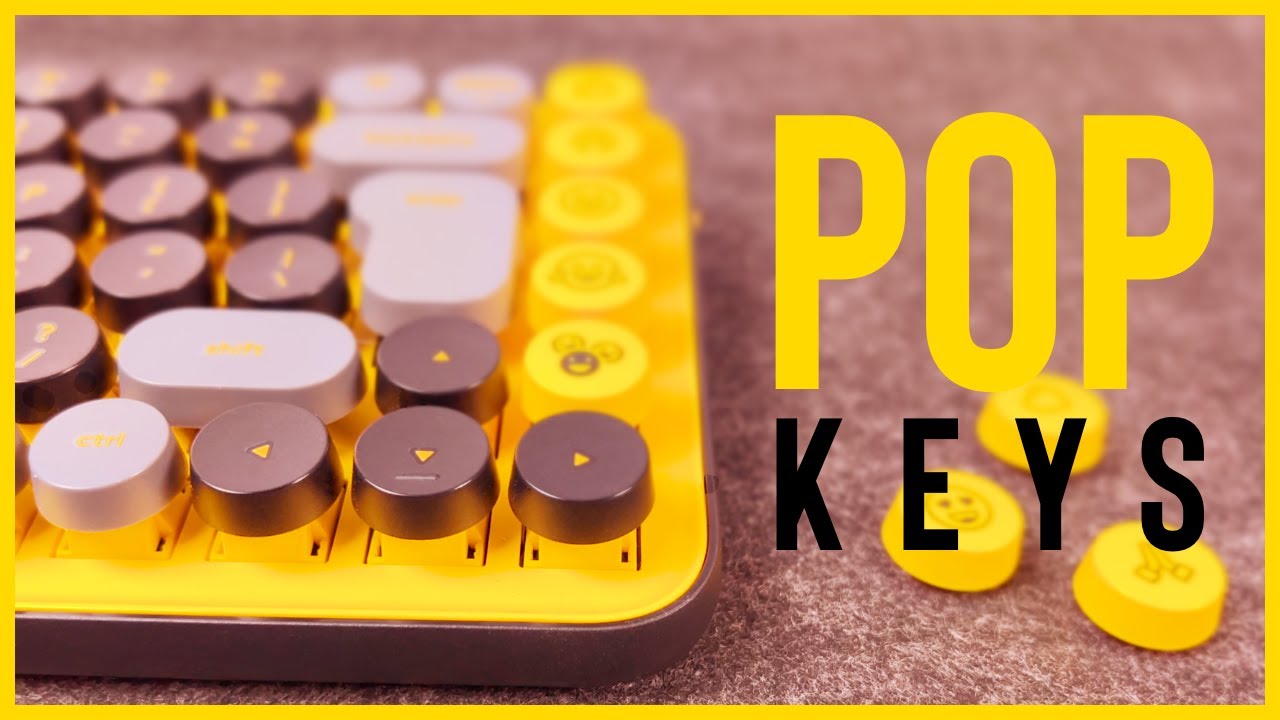 Logitech POP Keys - Crazy Emoji Mechanical Keyboard - It's actually good!