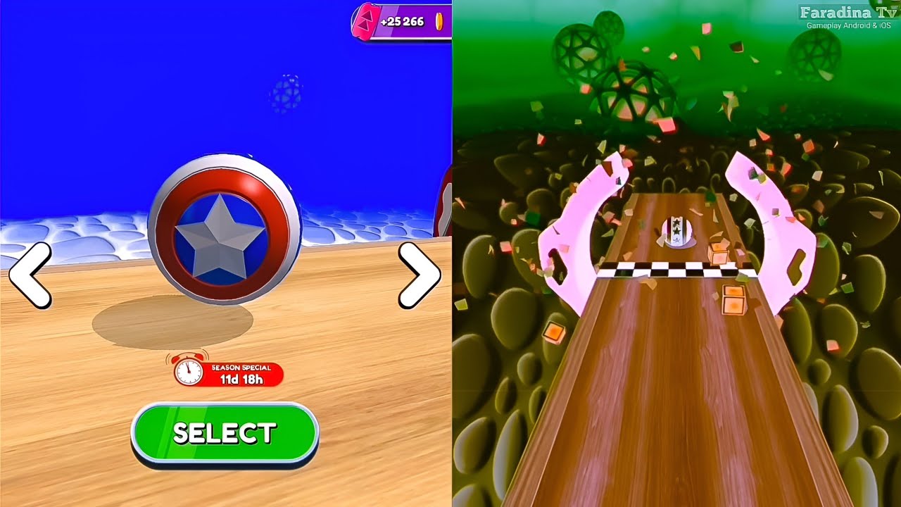 ‼️♦️⚽Going Balls Vs Reverse Video SpeedRun Gameplay🔥Part 2053
