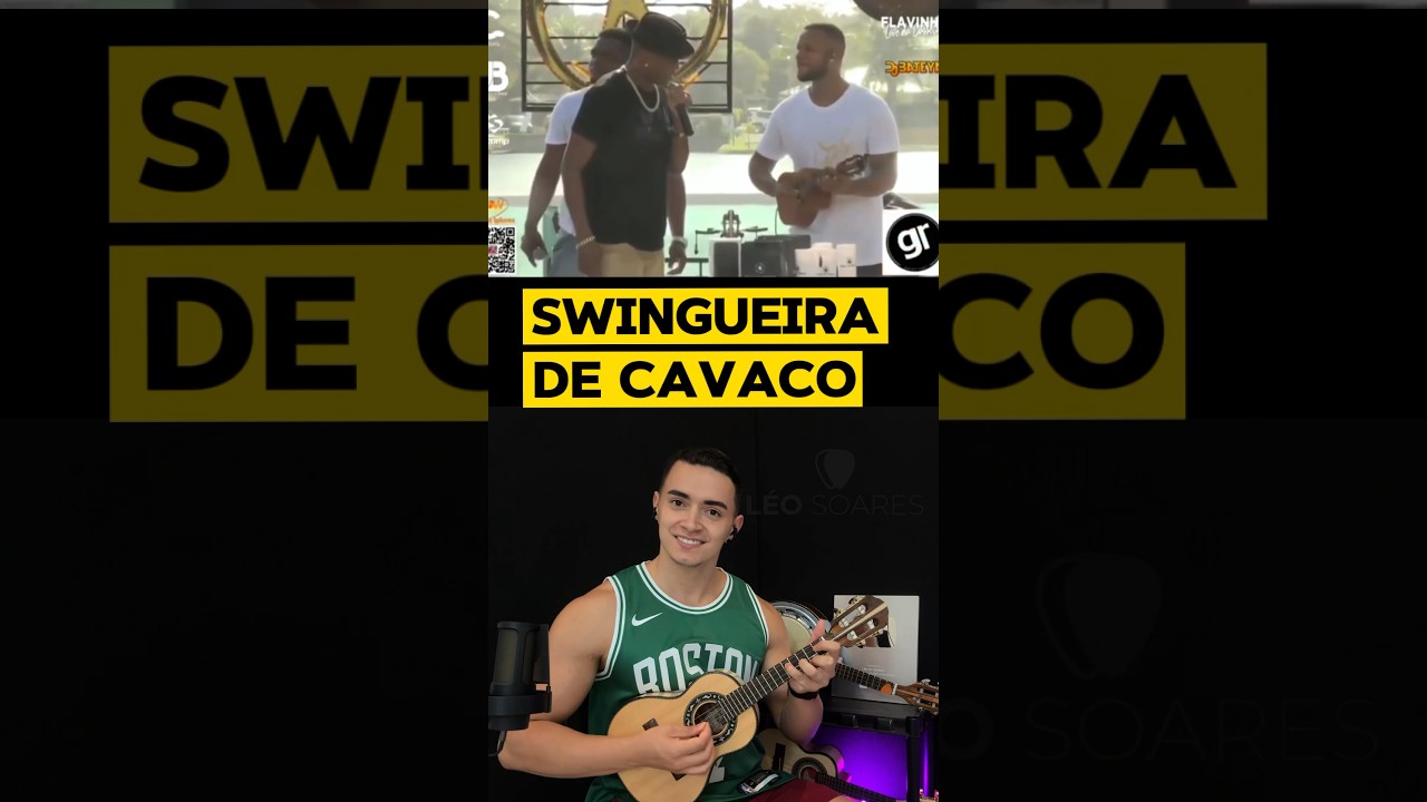 PAGOD&Atilde;O DA BAHIA NO CAVAQUINHO COM L&Eacute;O SOARES #comotocarcavaquinho #samba  #swingueira