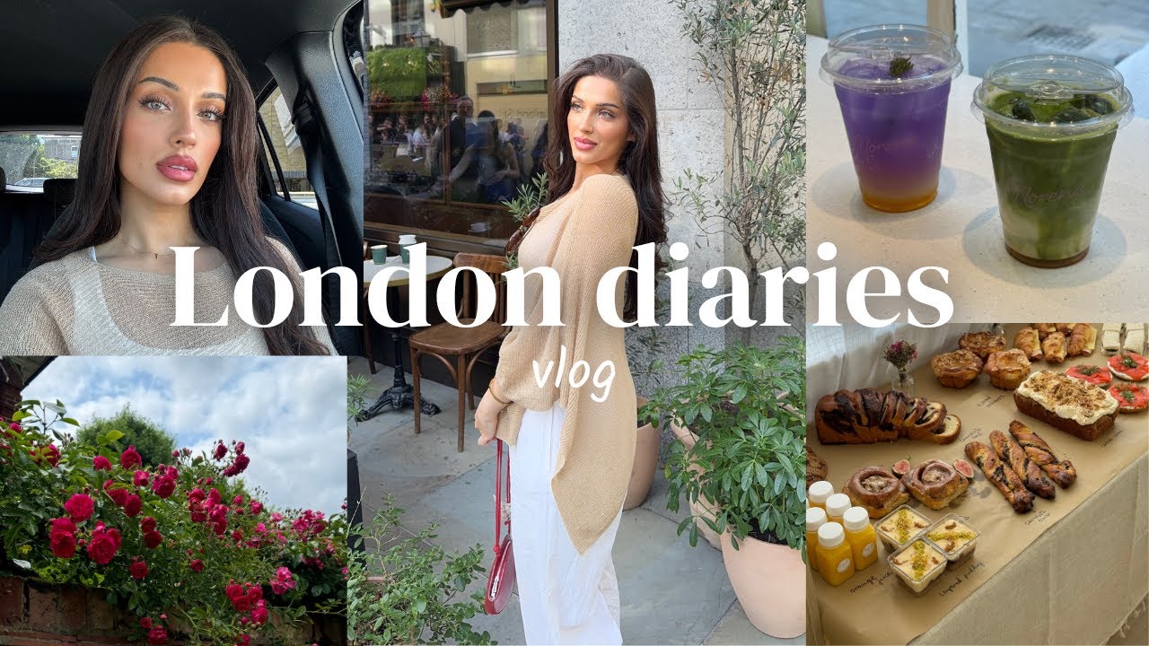 London Diaries: hosting an at home cafe | cute catch ups | influencer events