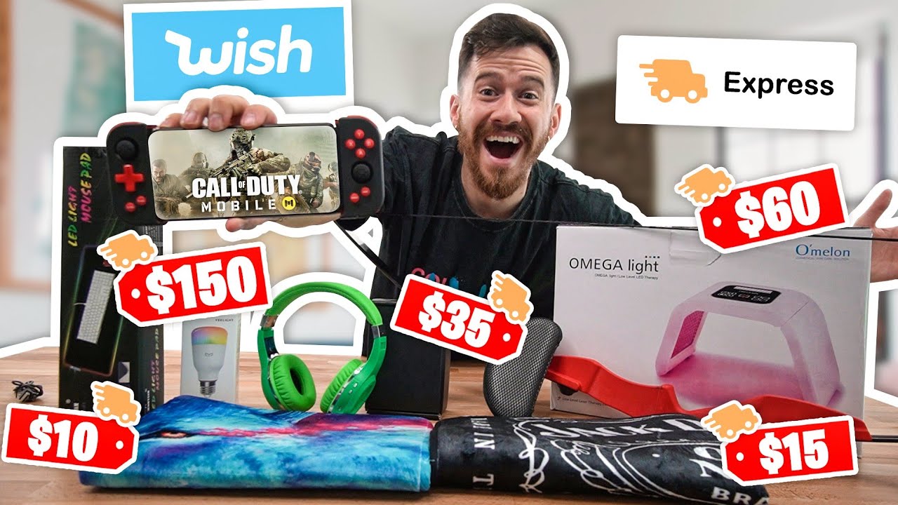 I Bought All The EXPRESS SHIPPING Items On Wish!!