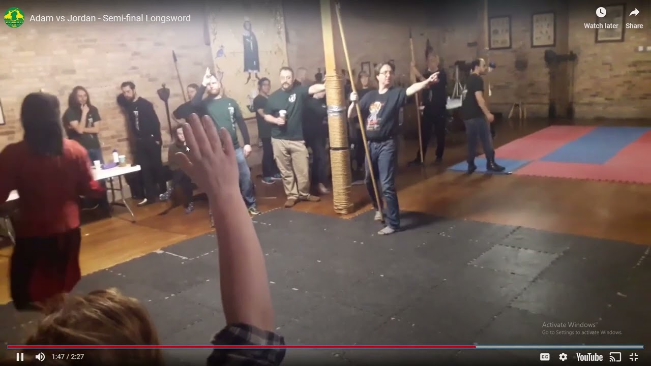 HEMA Fight Breakdown: Longpoint Hand Defense