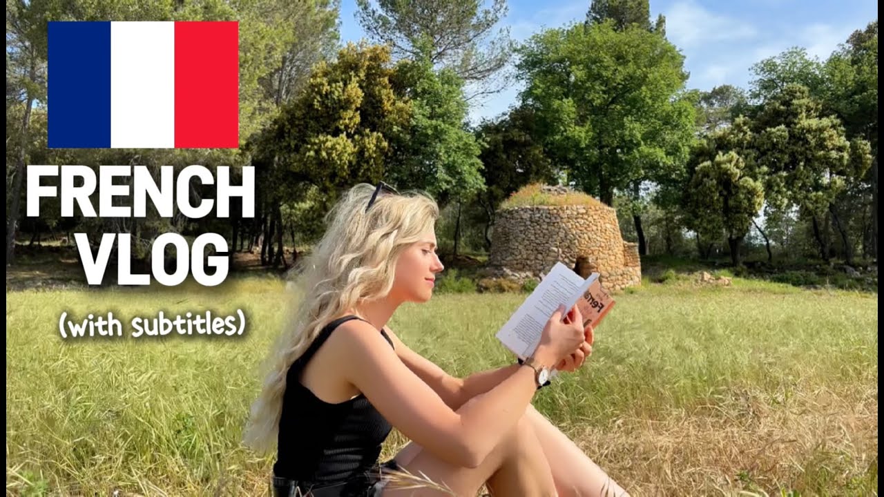 Reading in the French Countryside 🇫🇷 | French Vlog (FR/EN Subtitles)