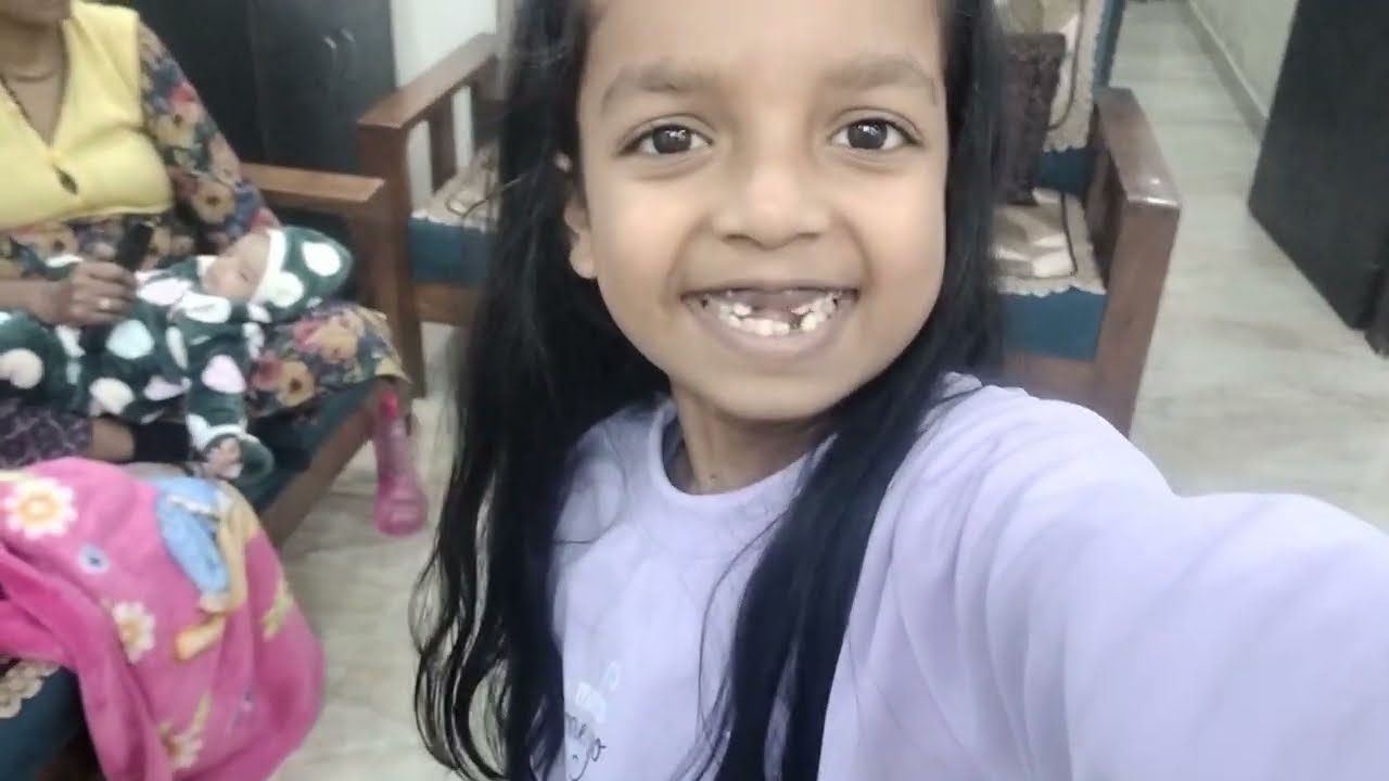 Family ke saath Pyara sa Din ❤️ Hair Colour + Food + Comedy Moments #daily #family #vlogs #dholana 