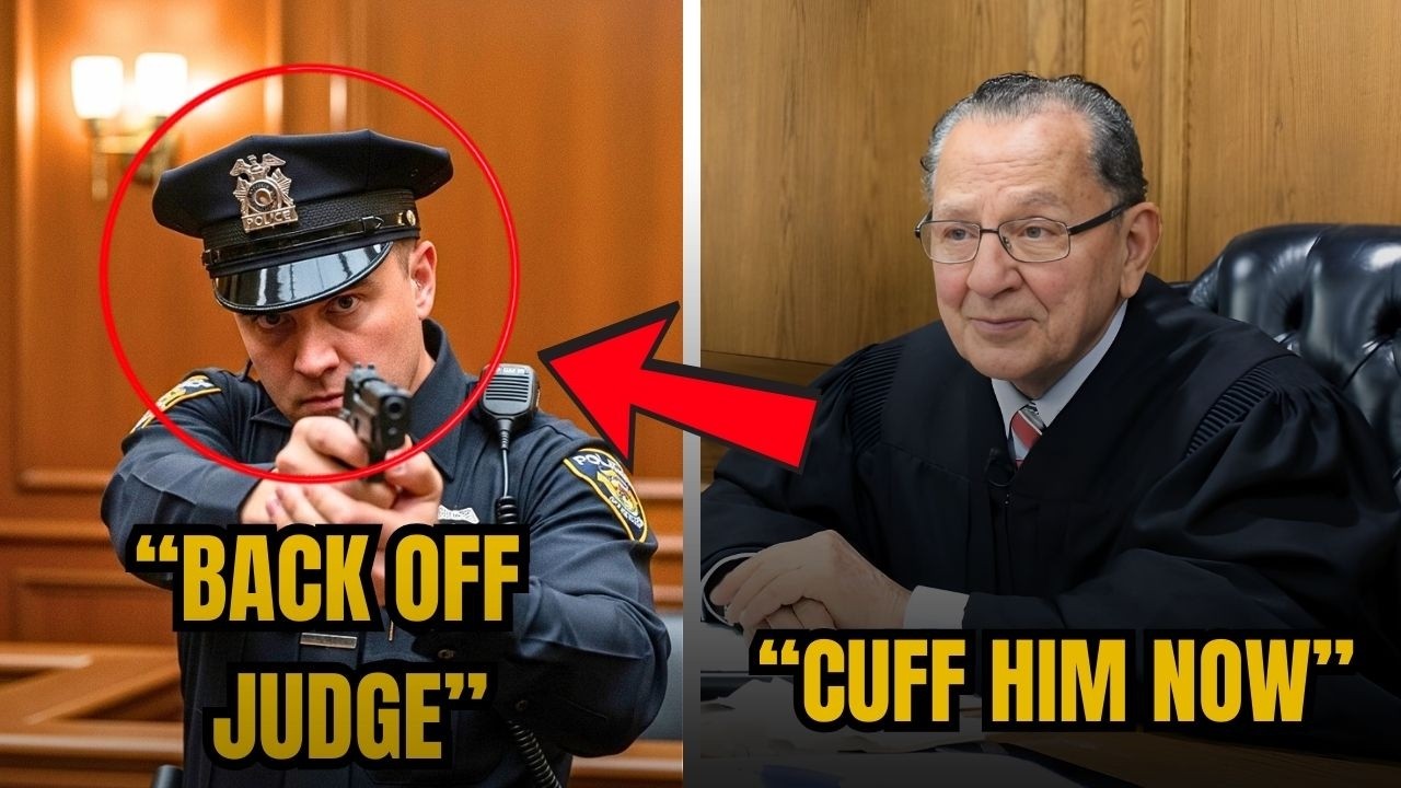 Police Chief Pulls Gun in Court — Judge’s Calm Response Changes Everything
