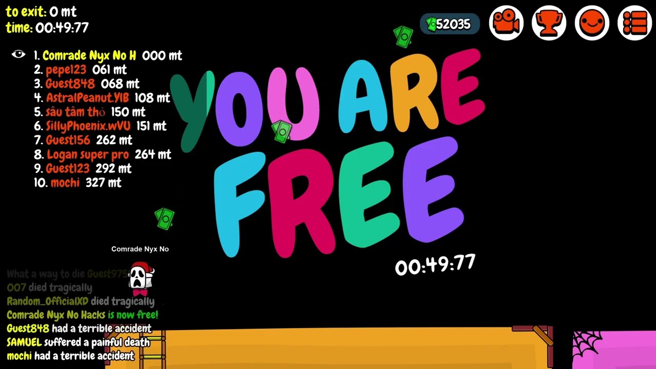 Escape From Prison Multiplayer Speed Run in 49 Second and 77 Millisecond! - 6/30/2025