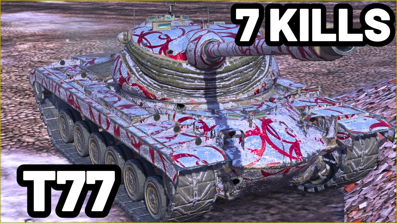 T77 | 6.5K DAMAGE | 7 KILLS | WOT Blitz Pro Replays