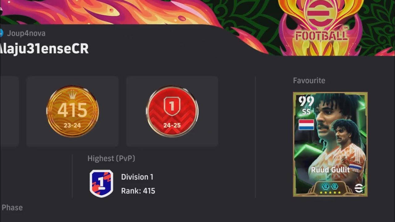 eFootball 4:3 Vs Ranked 415, Two Straight Tactical Red Cards Still Can’t Stop the 94’ Comeback 