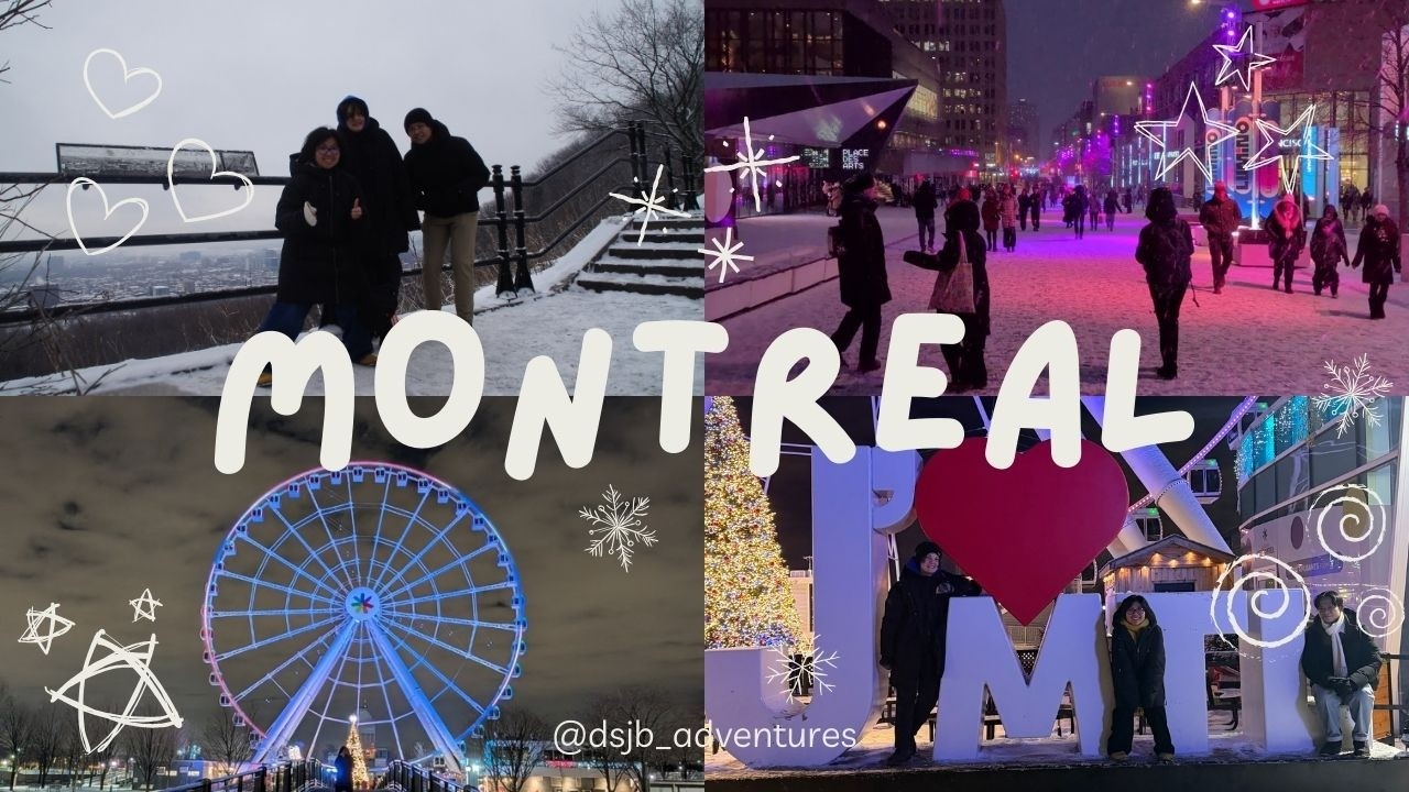 Winter in Montreal 2025 - Travel Vlog