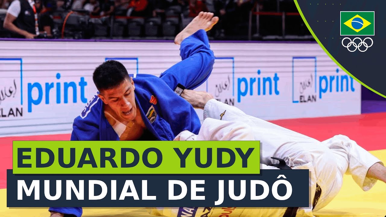MUNDIAL DE JUDÔ DOHA 2023 - Eduardo Yudy (81kg) vence Zhubanazar (Cazaquistão) na estreia