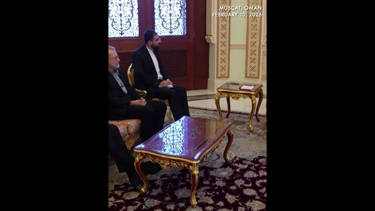 Iran's top security official meets Oman ruler in Muscat, days after talks between Washington, Tehran