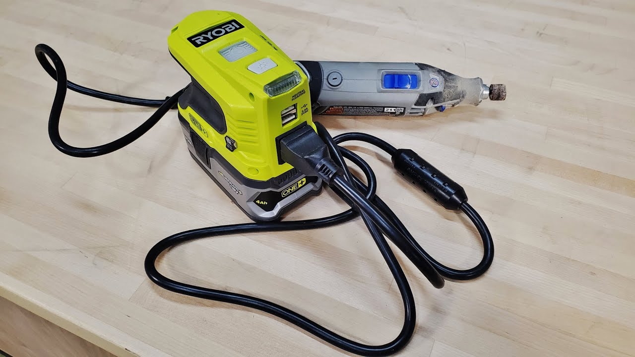 Ryobi One+ 18V Cordless 150W Powered Inverter Review