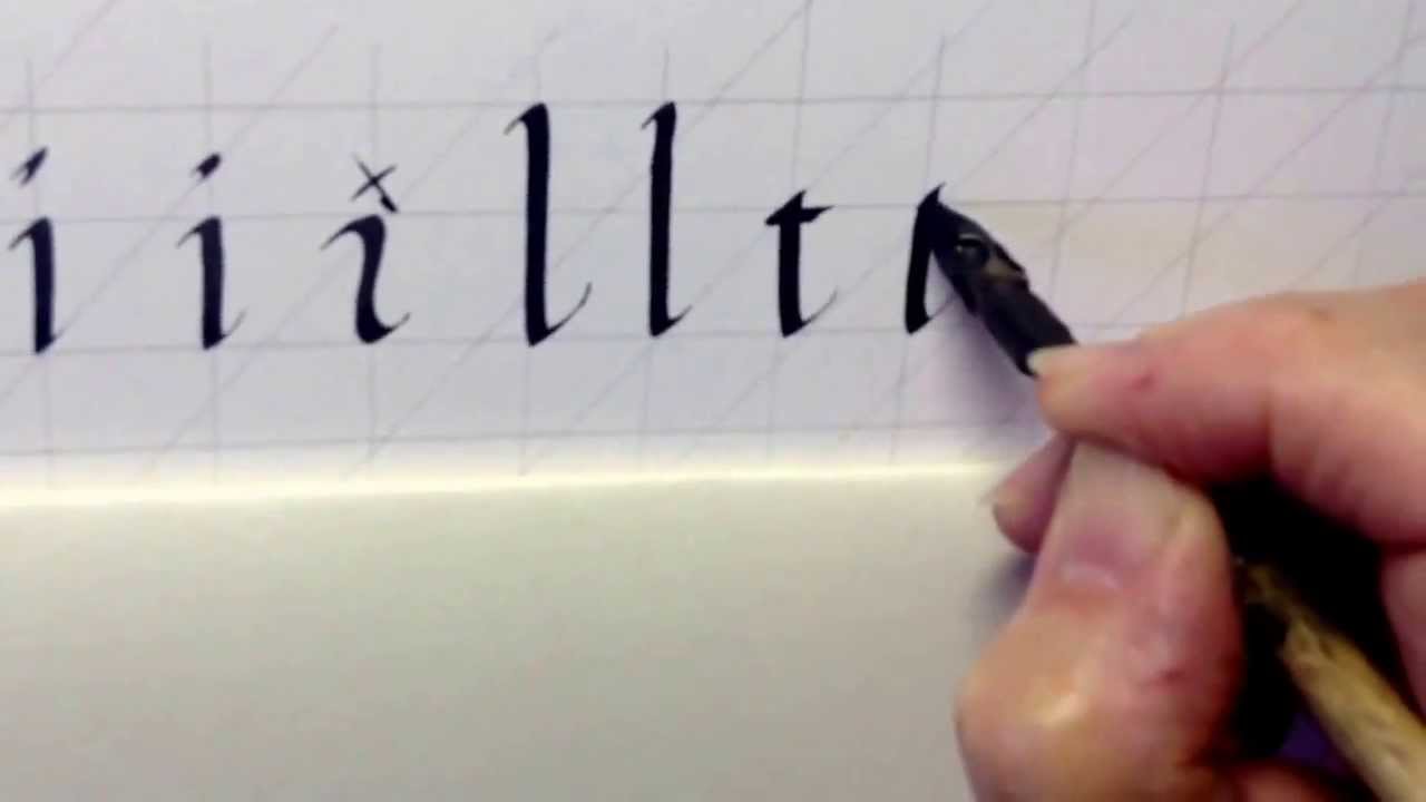 Calligraphy - Italic 2